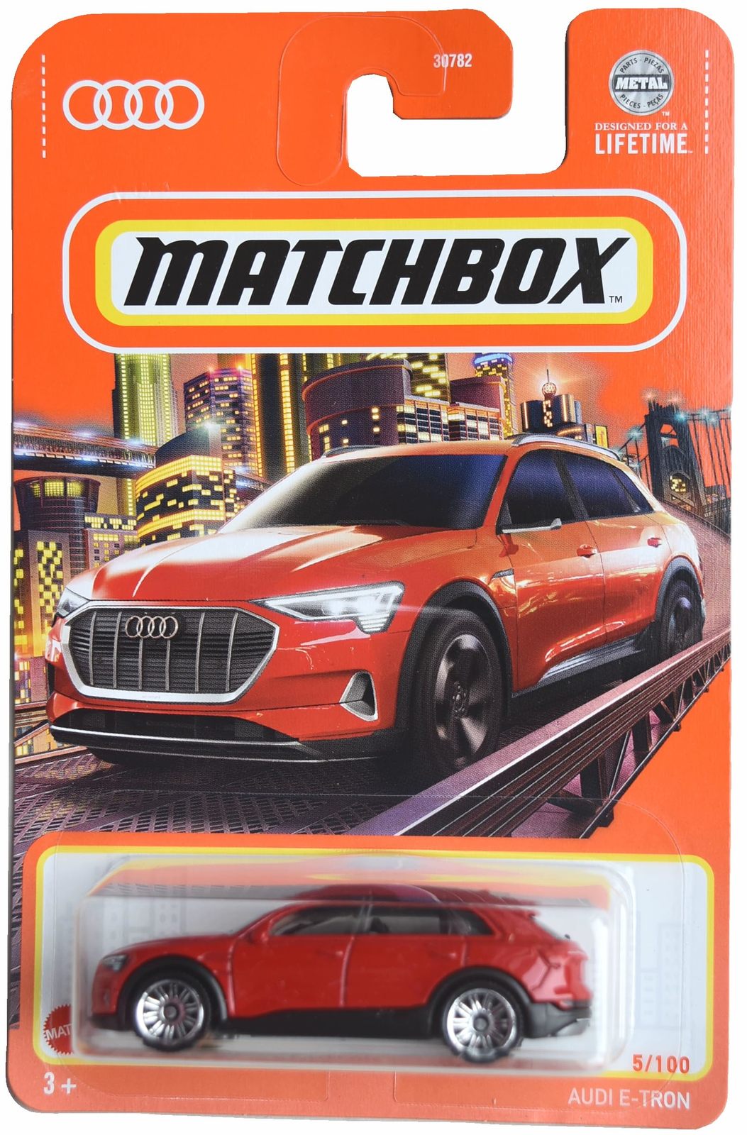 Matchbox Audi E Tron, red 5/100, HVL60 - $6.31