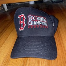 Boston Red Sox 8x World Series Champions New Era 3930 Hat M/L Blue Mens - $26.90