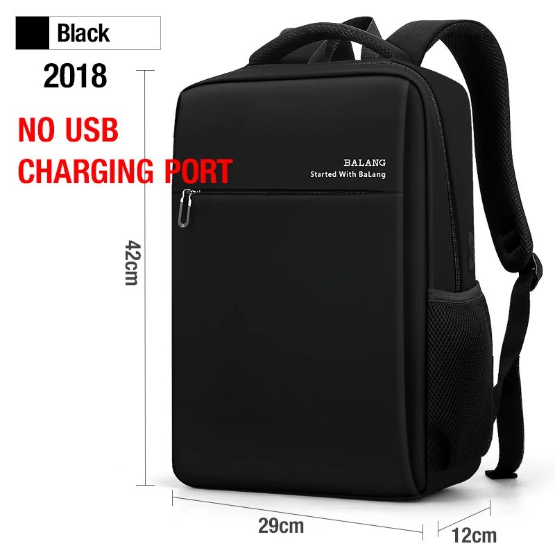 BALANG Men 15.6&quot; Laptop Backpa Teenage Ruack Schoolbag Male Women Mochila Water  - $125.13