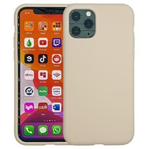 Liquid Silicone Gel Rubber Shockproof Case for iPhone 11 6.1&quot; PINK SAND - £6.05 GBP