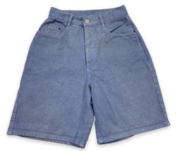 Vtg 90s Stone Gear Cotton Long/Cuffed Denim Shorts Usa Made Size 9 24” W... - £11.62 GBP