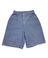 Vtg 90s Stone Gear Cotton Long/Cuffed Denim Shorts Usa Made Size 9 24” W... - £11.61 GBP