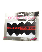 Peekaboos Censored Hearts &amp; X - Pack of 2 - $26.99