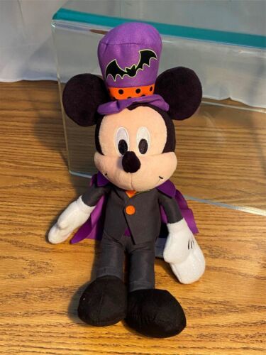 Primary image for Disney Just Play Mickey Mouse Vampire Halloween Plush Soft Stuffed Doll Toy 11"