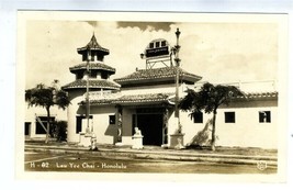 Lau Yee Chai Restaurant Real Photo Postcard Honolulu Hawaii 1950&#39;s - £9.33 GBP