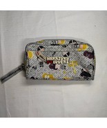 Y2K HARAJUKU LOVERS Silver-Gray Makeup Cosmetics Bag Japanese - $23.97 CAD