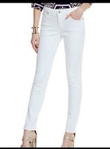 CREMIEUX White Stretch Denim SKINNY Jeans Sz 2 - $23.71