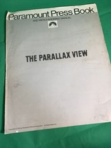 1974 The Parallax View Poster Pressbook Manual Warren Beatty Vintage Thr... - £73.94 GBP