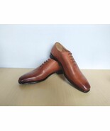 Reiss Mead Lace-Up Leather Oxford Shoes GLOBAL SHIPPING T 0617 - $3,179.15 MXN