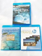 Lot of 3 sets about Travel: Africa, Australia &amp; New Zealand, ...  (Blu-ray Disc) - £8.39 GBP