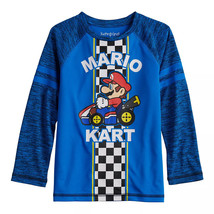 Nintendo Mario kart Bros Boys longsleeve Shirt Size 4 NWT (P) - £14.18 GBP