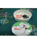 Fitz And Floyd Baaa… Hum Bug Trinket Box Porcelain￼ Christmas Holiday Gift - $671.96 MXN