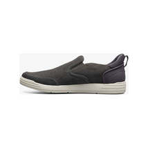 Nunn Bush KORE City Walk EZ Canvas Moc Toe Slip On Shoes Cement Canvas 85119-031 image 7