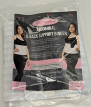 Gabrialla Elastic Abdominal &amp; Back Support Binder 9&quot; Wide AB-309(i) - Wh... - $18.80