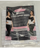 Gabrialla Elastic Abdominal &amp; Back Support Binder 9&quot; Wide AB-309(i) - Wh... - $349.68 MXN