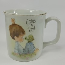 1980 Enesco Precious Moments "Love Is Kind"  Coffee Cup Mug UAH5Q - $5.00