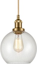 YUBOLE Modern Brass Seeded Glass Pendant Lights Golden Finish Kitchen Pe... - $47.50 YUBOLE Modern Brass Seeded Glass Pendant Lights Golden Finish Kitchen Pe... - $47.50