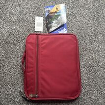 Computer Sleeve by Destinations 11”x9”x1.25” Padded Red Multi Pocket - €7,70 EUR