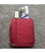 Computer Sleeve by Destinations 11”x9”x1.25” Padded Red Multi Pocket - €7,70 EUR