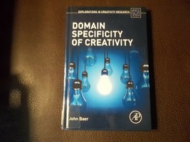 Explorations in Creativity Research: Domain Specificity of Creativity by... - £28.15 GBP