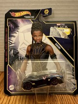 Hot Wheels Character Cars Marvel Black Panther SHURI 2023 Car NEW - £7.07 GBP