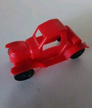 Unbranded Red Plastic Toy Car 4.25&quot; - £2.84 GBP