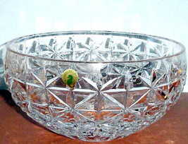 Waterford Irish Stars 9&quot; Crystal Bowl Ireland Signed by Tom Brennan 159556 New - £304.58 GBP