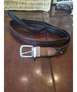 Bailey&#39;s Point Black/Brown Women&#39;s Reversible Belt - Some Damage Size 42 - $22.65