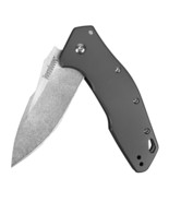 Kershaw Eris Pocketknife, 3&quot; 8Cr13MoV Stainless Steel Drop Point Blade, ... - £22.16 GBP