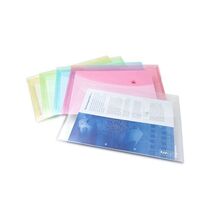 Rapesco Popper Wallet - Foolscap, With Press Stud Closure. Assorted Colo... - $19.00