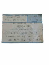 Fleetwood Mac 1990 Concert Ticket Stub Behind The Mask Tour - $16.00