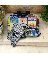 Hard Rock Cafe Packable Ultra Lightweight VINTAGE TRAVEL POSTERS Backpac... - $33.94 CAD