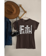 FAITH Classic Graphic T-Shirt for Women and Men - £11.79 GBP
