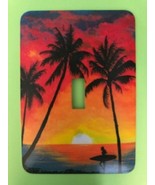 Palm Trees Metal Switch Plate - £7.30 GBP