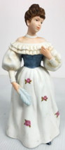 HOMCO Vintage Victorian Lady &quot;Belle Of The Ball&quot; Porcelain 8&quot; Figurine #1463 - £15.75 GBP