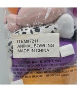 Soft Animal Plush Bowling Set with Multicolored Ball MSR Imports - $44.54