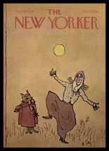 COVER ONLY The New Yorker October 30 1978 Dancing Lady by William Steig No Label - £22.65 GBP
