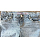 Children&#39;s &quot;PLACE&quot; Girl&#39;s Size 10 Skinny Denim Blue Jeans Light Wash - $35.80 CAD