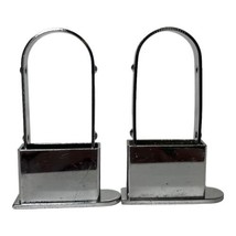Lot of 2 Extended Rectangular Hangrail End Cap Dimensions are 3-1/4 x 2 ... - £7.81 GBP