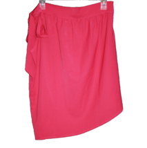 Angashion Women&#39;s Skirt Tie Side Hot Pink Size Small S NEW - £17.77 GBP