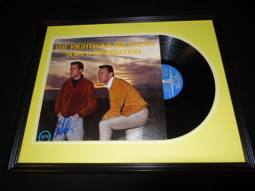 Primary image for Bill Medley Signed Framed 1966 Righteous Brothers Record Album Display