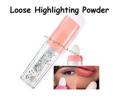 Moon Stars Loose Highlighting Powder Face Body Hair Glitter Highlighter - £5.11 GBP