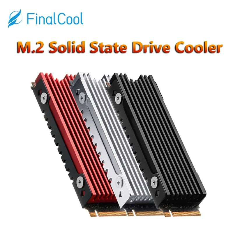 M.2 2280 SSD Cooler Radiator NVME NGFF SSD Cooling Heat Sink Heat-resistance wit - $25.00