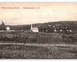View Looking South Clementsport Nova Scotia Canada UNP DB Postcard V23 - $7.87