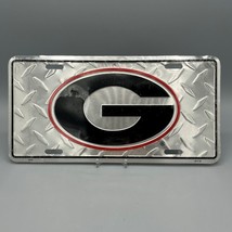 University of Georgia Bulldogs Logo Front License Plate NCAA Official Merch - £15.76 GBP