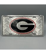 University of Georgia Bulldogs Logo Front License Plate NCAA Official Merch - £15.63 GBP