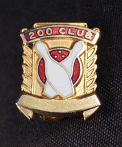 Vintage Pétanque 200 Club Émail Couleur Or Broche Étiquette - £32.61 GBP