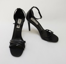 Steve Madden Womens Shoes Heels Sandals Ankle Strap Black Truly Size US 8 M - £39.52 GBP