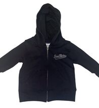 San Pedro Baby Hoodie Zip Sweatshirt Black Size 12M Port & Company NWOT image 2