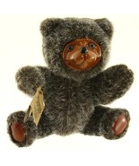Hand Crafted Wood Art Toy Robert Raikes Bear JAIME 5453 Grizzly Brown 9&quot;... - £12.40 GBP